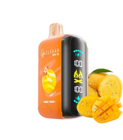 پاد یکبار مصرف الف بار رایا دی ۳ انبه Elf Bar Raya D3 Mango 25000 Puffs