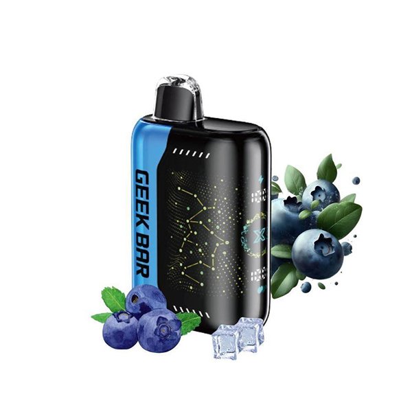 پاد گیک بار پالس ایکس بلوبری یخ Geek Bar Pulse X Blueberry Ice 25000 Puffs پاد گیک بار پالس ایکس بلوبری یخ Geek Bar Pulse X Blueberry Ice 25000 Puffs