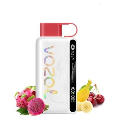 پاد یکبار مصرف وزول استار ۱۲۰۰۰ پاف موز گیلاس دراگون Vozol Star Banana Cherry Dragon Fruit