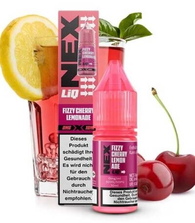 سالت نیکوتین پاد سالت نکس گیلاس لیموناد گازدار Pod Salt Nex Liq Fizzy Cherry Lemonade
