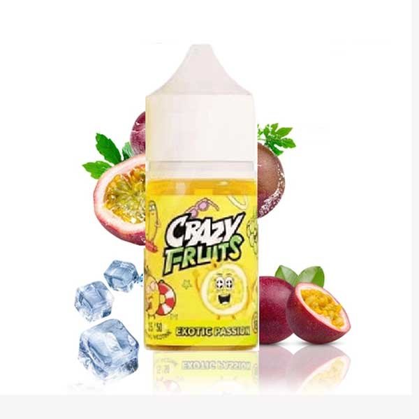 سالت نیکوتین پشن فروت استوایی توکیو Tokyo Crazy Fruit Exotic Passion سالت نیکوتین پشن فروت استوایی توکیو Tokyo Crazy Fruit Exotic Passion