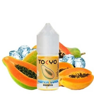 سالت نیکوتین پاپایا یخ توکیو Tokyo Papaya Ice Super Cool