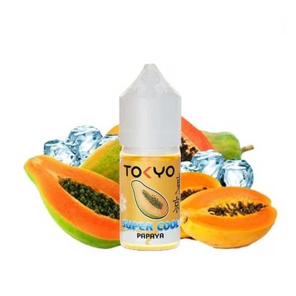 سالت نیکوتین پاپایا یخ توکیو Tokyo Papaya Ice Super Cool