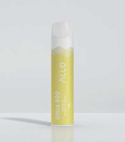 پاد یکبارمصرف انبه توتفرنگی یخ Allo Plus Mango Strawberry Ice 5000 Puffs
