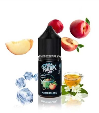 سالت نیکوتین دمنوش هلو توکیو Tokyo Remix Peach Oolong