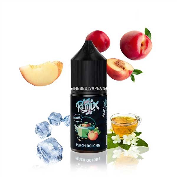 سالت نیکوتین دمنوش هلو توکیو Tokyo Remix Peach Oolong