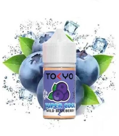 سالت نیکوتین سوپر کول بلوبری جنگلی توکیو Tokyo Wild Blueberry Super Cool