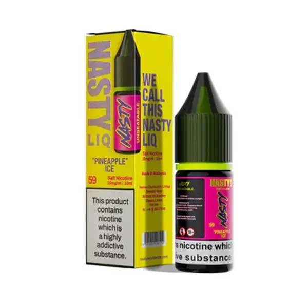 سالت نیکوتین آناناس یخ نستی Nasty LIQ 59 Pineapple Ice 10ML