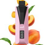 پاد یکبار مصرف بابل مون هلو Bubblemon Dual Mesh Peach 35000 Puffs