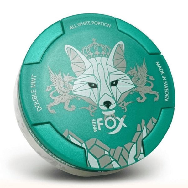 نیکوتین پچ وایت فوکس نعنا منتول یخ Nicotine Pouch White Fox Double Mint