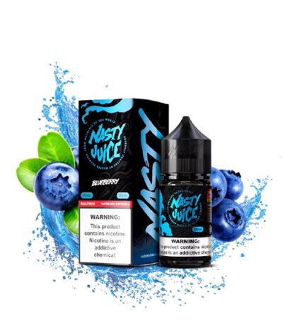 سالت نیکوتین بلوبری اسموت نستی Nasty Smooth Blueberry