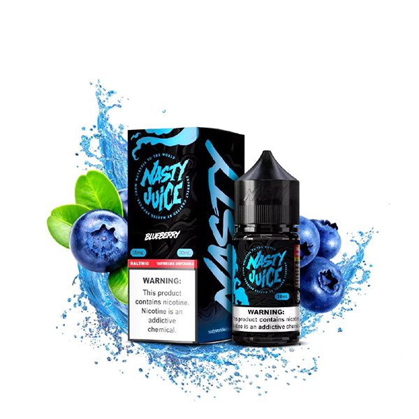 سالت نیکوتین بلوبری اسموت نستی Nasty Smooth Blueberry
