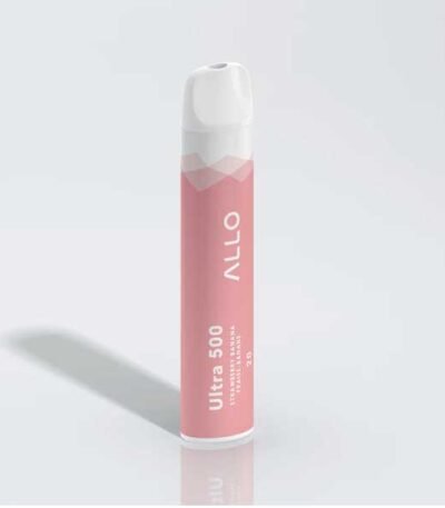 پاد یکبارمصرف موز و توتفرنگی Allo Plus Strawberry Banana 5000 Puffs