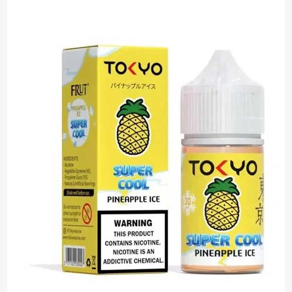 سالت نیکوتین آناناس یخ توکیو Tokyo Pineapple Ice Super Cool