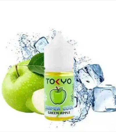 سالت نیکوتین سوپر کول سیب سبز یخ Tokyo Green Apple Super Cool