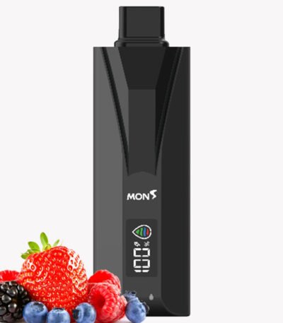 پاد یکبار مصرف بابل مون رزبری توت فرنگی Bubblemon Dual Mesh Raspberry Strawberry 35000 Puffs