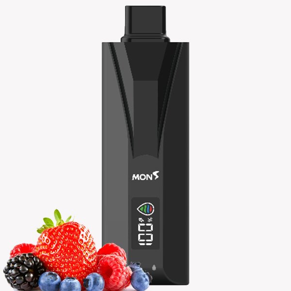 پاد یکبار مصرف بابل مون رزبری توت فرنگی Bubblemon Dual Mesh Raspberry Strawberry 35000 Puffs