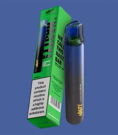 پاد یکبار مصرف نستی بلوبری تمشک لیموناد Nasty Blue Raspberry Lemonade 1200 Puffs