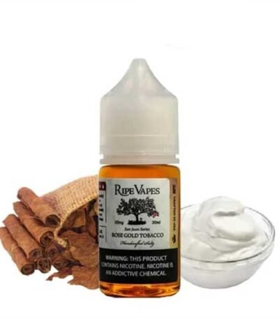 سالت نیکوتین رز گلد تنباکو رایپ ویپ Ripe Vapes Rose Gold Tobacco