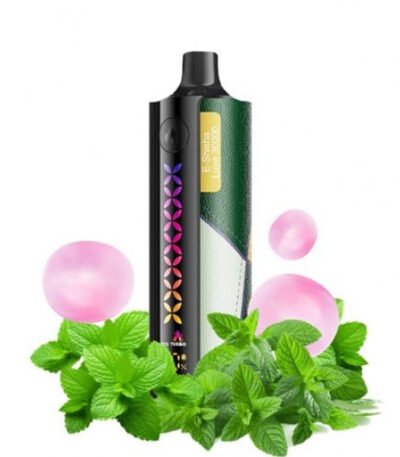 ویپ یکبار مصرف الف بار ۳۰۰۰۰ پاف ای شیشا لوکس آدامس نعنا Elf Bar E Shisha Luxe Mint Gum 30000 Puffs
