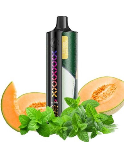 ویپ یکبار مصرف الف بار ۳۰۰۰۰ پاف ای شیشا لوکس نعنا طالبی Elf Bar E Shisha Luxe Melon Mint 30000 Puffs