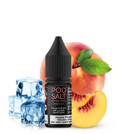 سالت نیکوتین پاد سالت هلو یخ Pod Salt Peach Ice