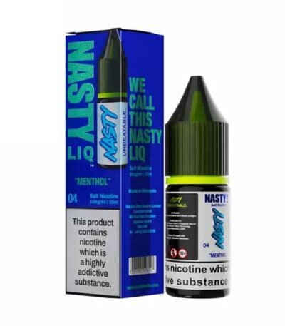 سالت نیکوتین منتول نستی Nasty LIQ 04 Menthol 10ML