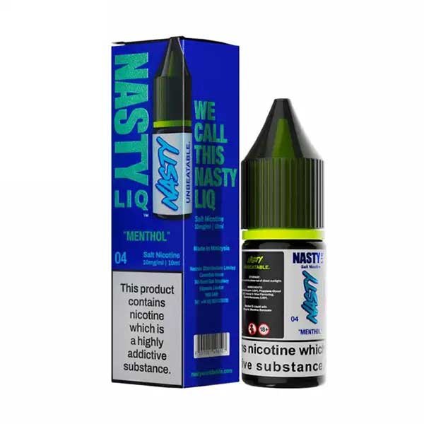 سالت نیکوتین منتول نستی Nasty LIQ 04 Menthol 10ML