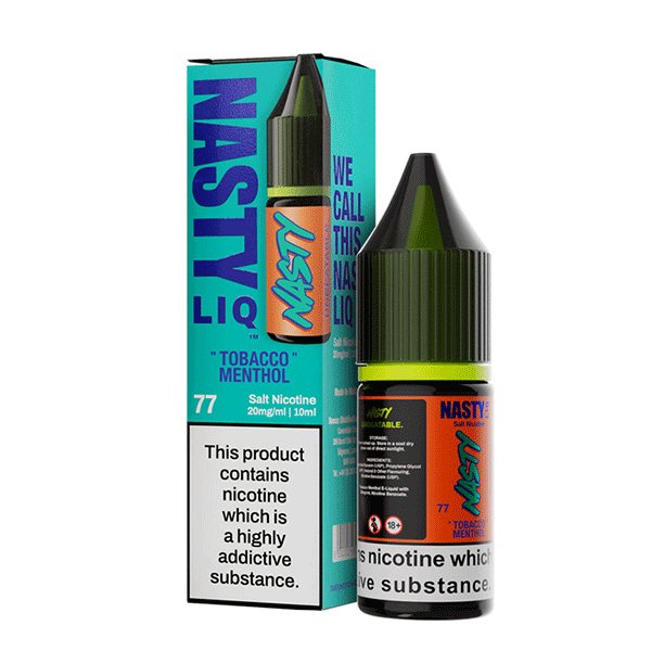 سالت نیکوتین تنباکو نعنا نستی Nasty Tobacco Menthol 10ML