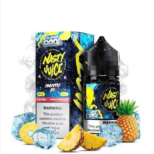 سالت نیکوتین آناناس اسموت نستی Nasty Smooth Pineapple Ice