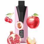 پاد یکبار مصرف بابل مون میکس بری لیچی فروت Bubblemon Dual Mesh Mix Berry Lychee Fruit 35000 Puffs