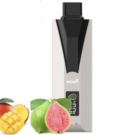 پاد یکبار مصرف بابل مون گواوا انبه Bubblemon Dual Mesh Guava Mango 35000 Puffs