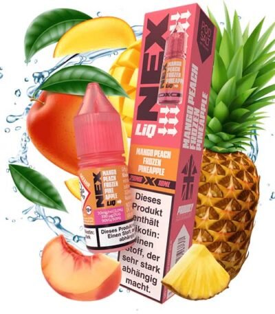سالت نیکوتین پاد سالت نکس انبه هلو آناناس یخ Pod Salt Nex Liq Peach Mango Pineapple Frozen