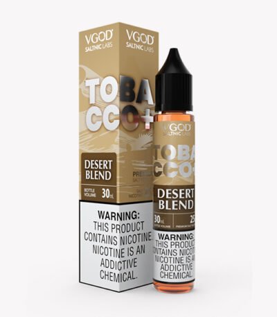 سالت نیکوتین توباکو پلاس تنباکو آمریکایی ادویهای ویگاد VGOD Tobacco Plus Desert Blend