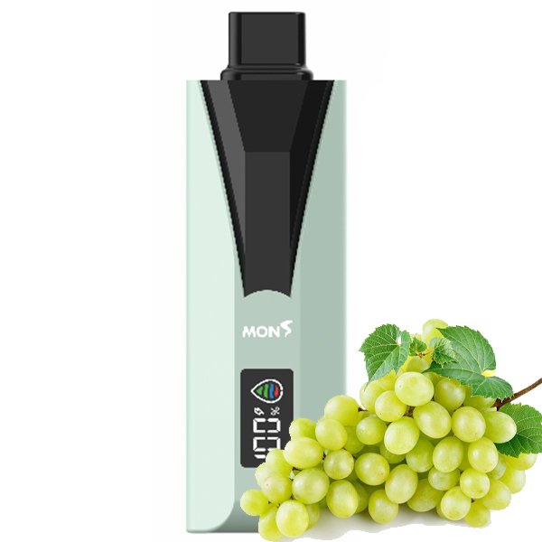 پاد یکبار مصرف بابل مون انگور سبز Bubblemon Dual Mesh Green Grape 35000 Puffs پاد یکبار مصرف بابل مون انگور سبز Bubblemon Dual Mesh Green Grape 35000 Puffs