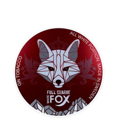 نیکوتین پچ وایت فوکس تنباکو اصیل GN Tobacco Full Charge Nicotine Pouch White fox