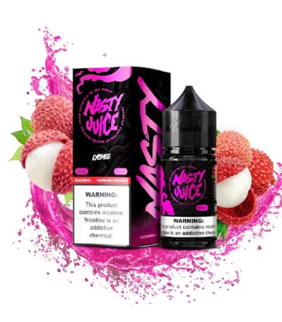 سالت نیکوتین لیچی اسموت نستی Nasty Smooth Lychee
