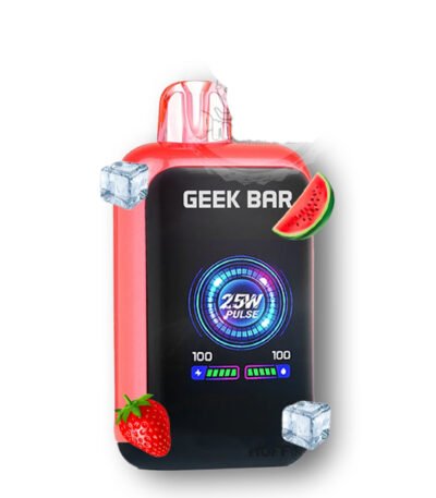 پاد یکبار مصرف گیک بار هندوانه یخ Geek Bar Watermelon Ice 23000 Puffs