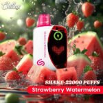 پاد یکبار مصرف چیلاکس شیک توت فرنگی هندوانه Chillax Shake Strawberry Watermelon 22000 Puffs