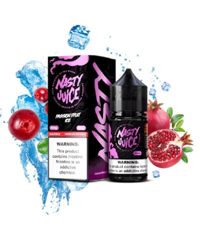 سالت نیکوتین پشن فروت آیس اسموت نستی Nasty Smooth Passionfruit Ice