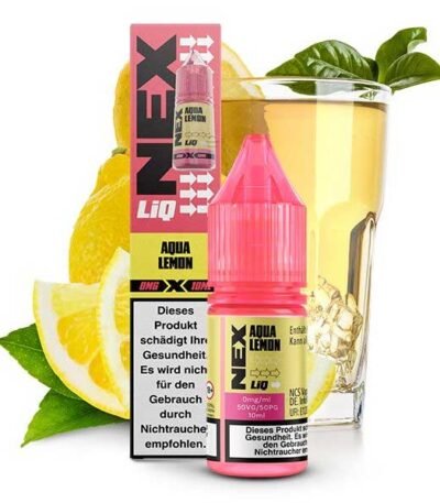 سالت نیکوتین پاد سالت نکس آکوا لیمو Pod Salt Nex Liq Aqua Lemon