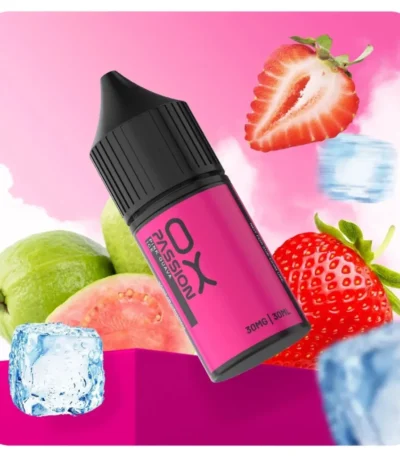 سالت نیکوتین گواوا توت فرنگی اکسوا Oxva Passion Guava Strawberry Saltnic