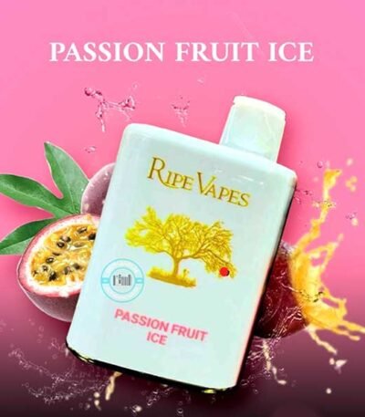 پاد یکبار مصرف رایپ ویپ آیوری پشن فروت یخ ۴۰۰۰۰ پاف Ripe Vapes Ivory Passion Fruit Ice 40K